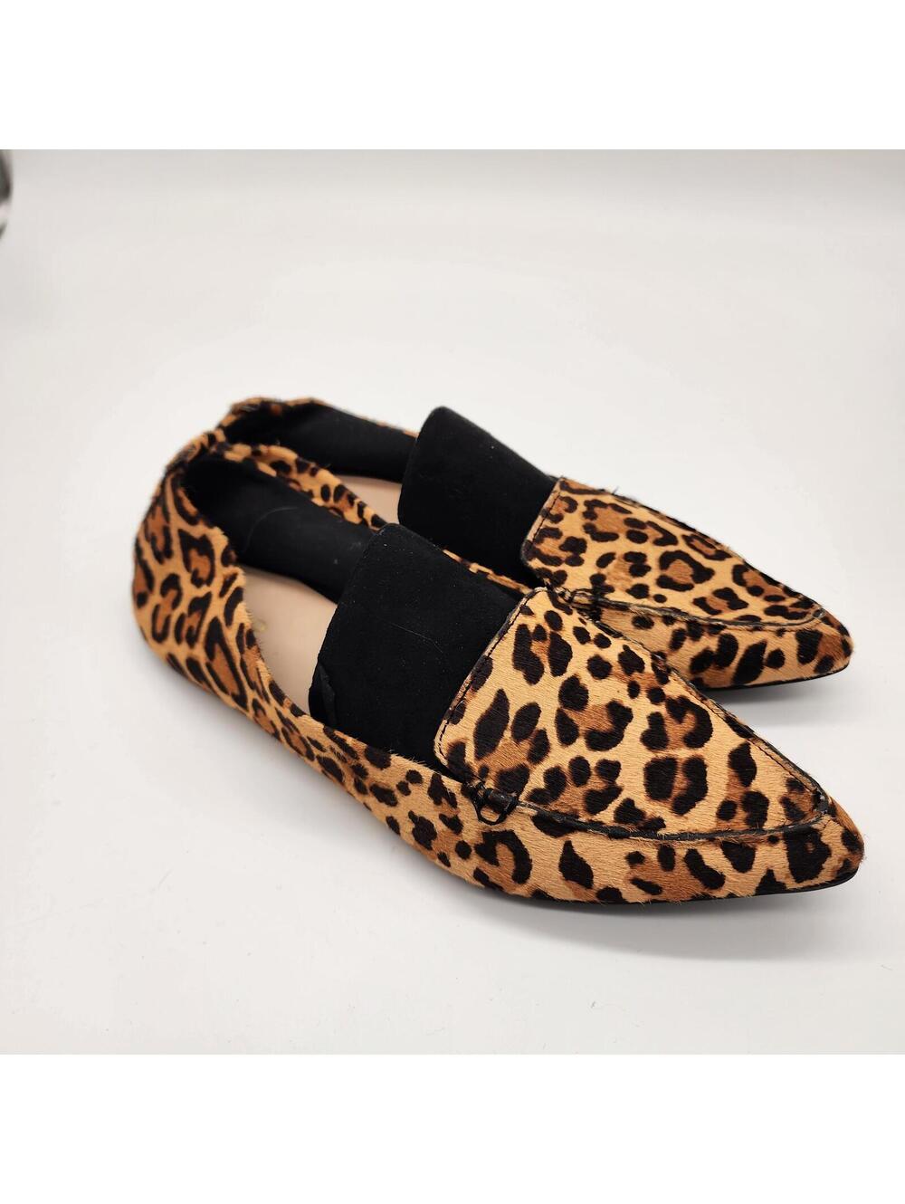 aldo leopards flats 10 flawless clean